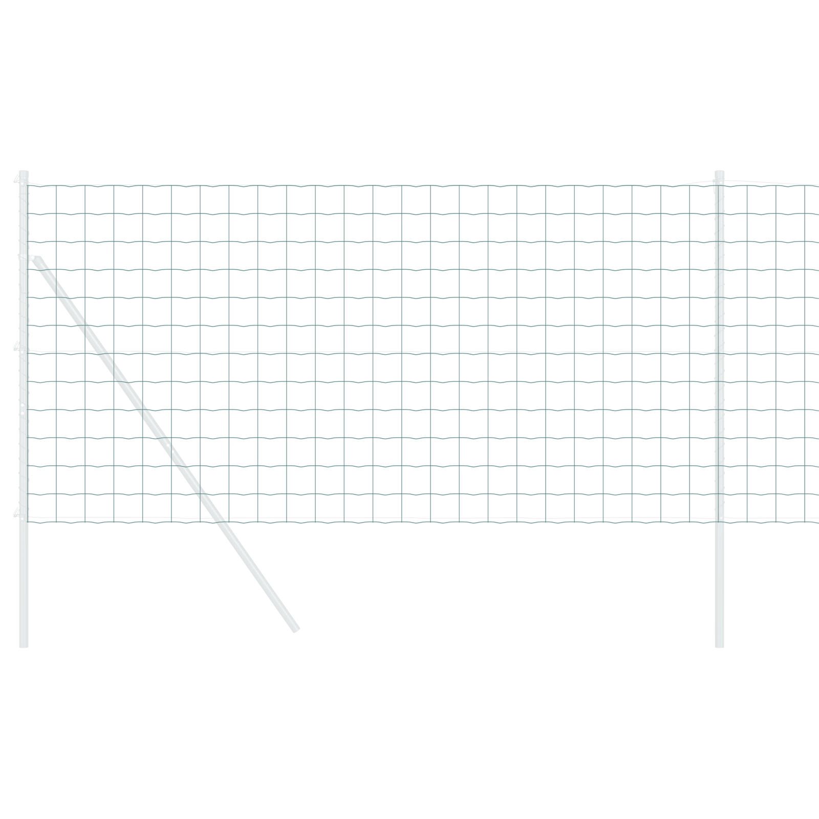 Recinzione Euro Verde 1,4x10 m Ferro