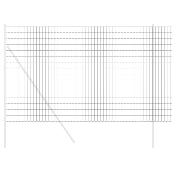 Recinzione Euro Grigia 1,6x10 m Acciaio