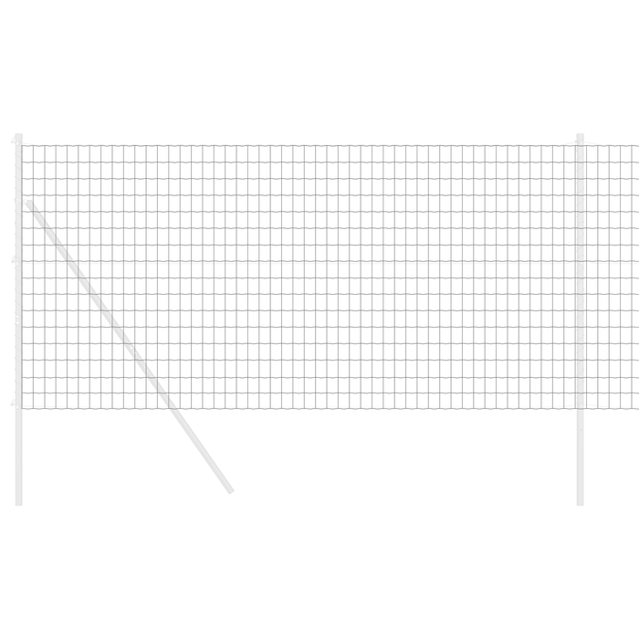 Recinzione Euro Grigia 1x25 m Acciaio