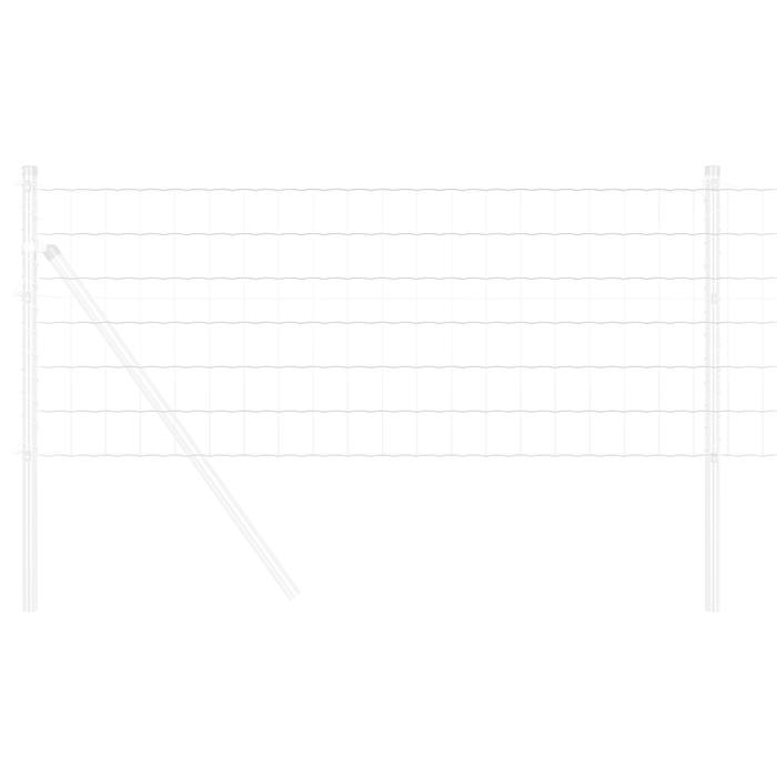 Recinto Euro 0.8x10 m Acciaio Zincato
