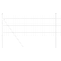 Recinzione Euro 0.4x25 m Acciaio Zincato