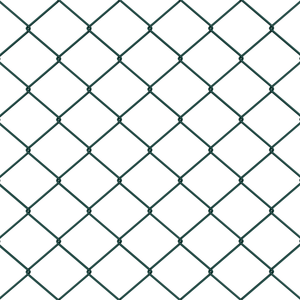 Recinto in Rete Verde 0.6x10 m Acciaio