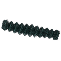 Recinzione a Maglia Chain Link Verde 1,2x10 m Acciaio