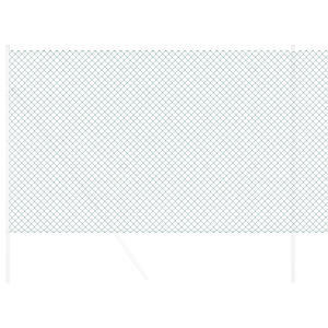 Recinzione a maglie Verde 1.5x10 m Acciaio