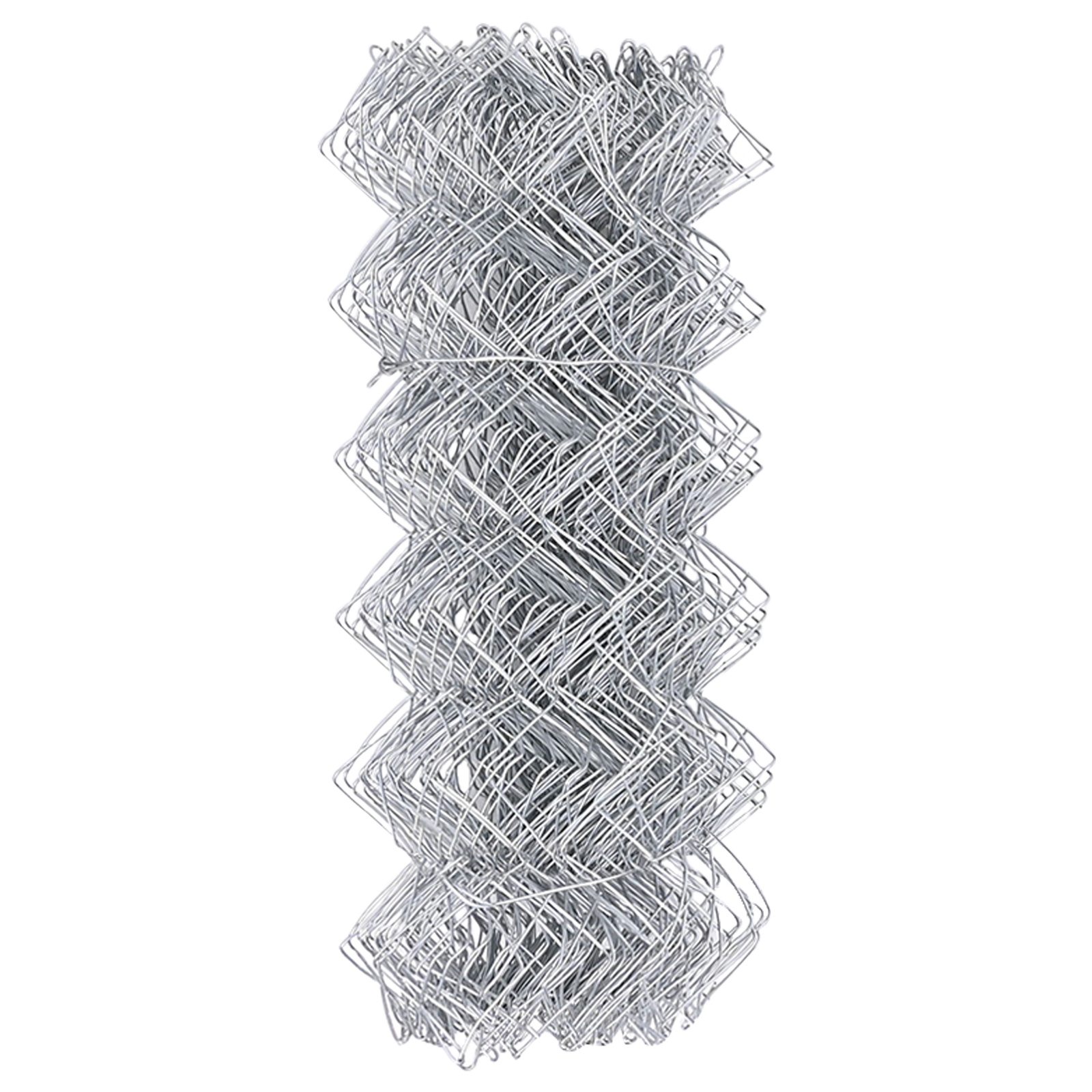Recinzione a Maglia Chain Link 0.6x10 m Acciaio Zincato