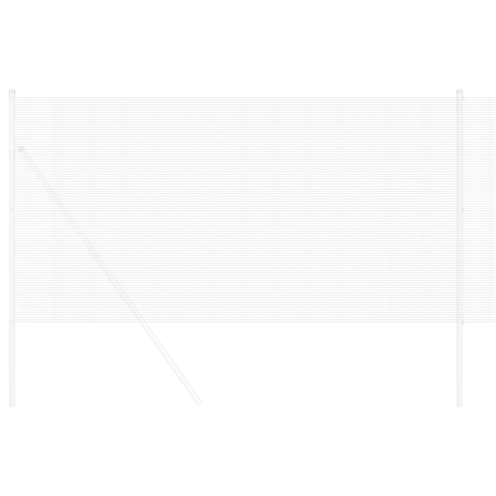 Recinzione in filo saldato 0.4x25 m Acciaio galvanizzato