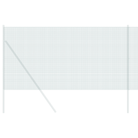 Recinzione a Rete Saldato Verde 1,2x10 m Acciaio