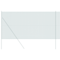 Recinzione in Filo Saldato Verde 1,4 x 10 m Acciaio