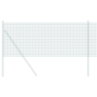 Recinzione in Rete Saldato Verde 0.8x50 m Acciaio