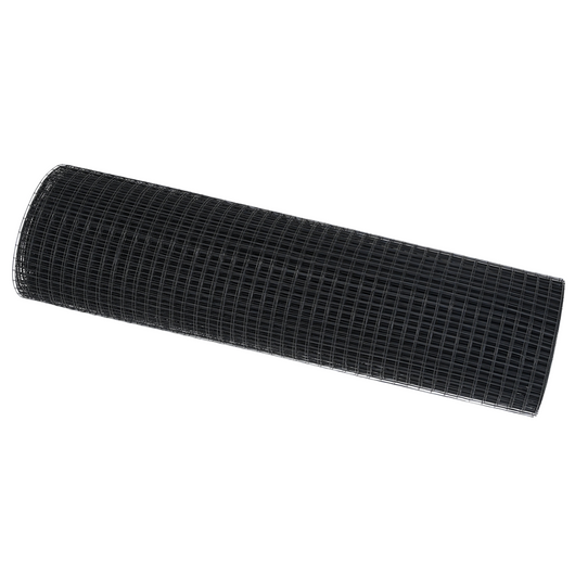 Recinzione in Filo Saldato Grigio 0,8x10 m Acciaio