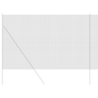 Recinzione in Filo Saldato Grigia 1,5x10 m Acciaio