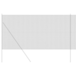Recinto in Filo Saldato Grigio 1,2x25 m Acciaio