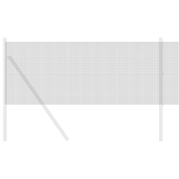 Recinzione in filo saldato Grigio 0.8x50 m Acciaio