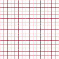 Recinzione in Rete Metallica Rossa 1.5x10 m in Acciaio