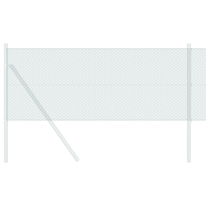 Recinzione Esagonale Verde 0.6x50 m Acciaio