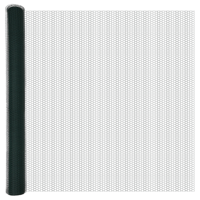 Recinzione Esagonale Verde 1,6x50 m Acciaio