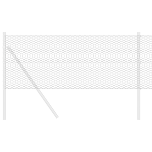 Recinzione Esagonale Grigia 0.8x100 m Acciaio