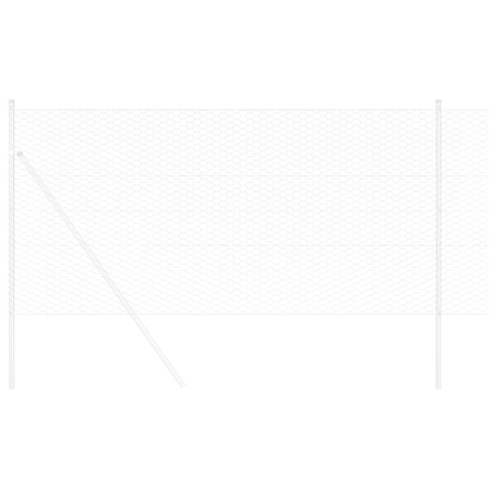 Recinzione Esagonale 0.6x50 m Acciaio Galvanizzato