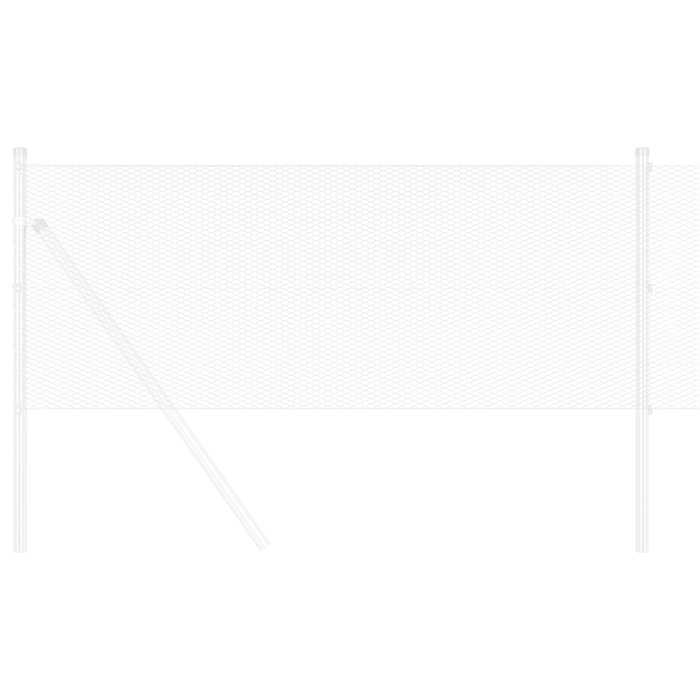 Recinzione Esagonale 0.8x50 m Acciaio Zincato