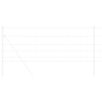 Recinzione per Campi 0.8x10 m Acciaio Zincato