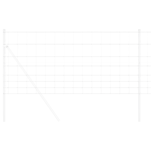 Recinzione da campo 1x25 m Acciaio zincato