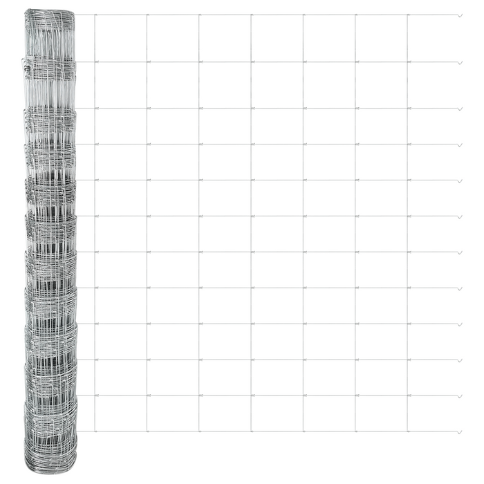 Recinzione da campo 1.2 x 25 m Acciaio zincato