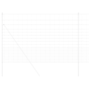 Recinzione da Campo 1.6x25 m Acciaio Zincato