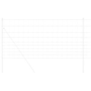 Recinzione per Campi 1.2x50 m in Acciaio Galvanizzato