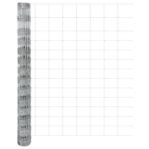 Recinzione da Campo 1.4x50 m Acciaio Galvanizzato