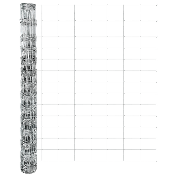 Recinzione da Campo 1.4x50 m Acciaio Galvanizzato