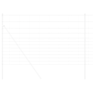 Recinzione da Campo 1,5x50 m Acciaio Galvanizzato