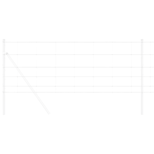 Recinzione da Campo 0.8x100 m Acciaio Zincato