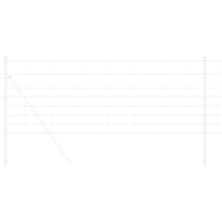 Recinzione da Campo 0.8x100 m Acciaio Zincato