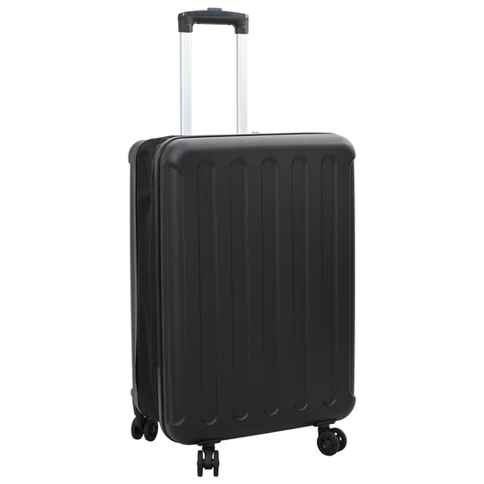 Valigia Pieghevole Morbida 20'' Nera 34x23x55.5 cm ABS