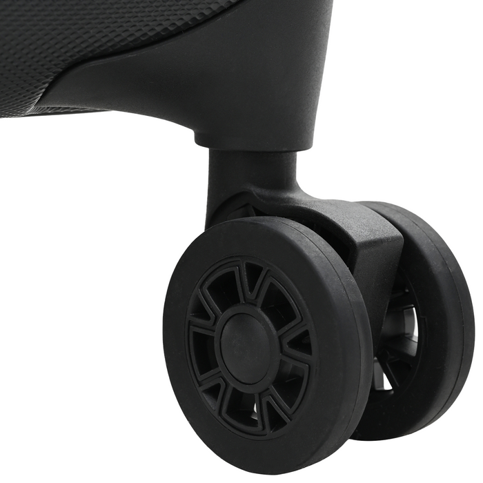 Valigia Pieghabile Hard Shell 28'' Nera 50x30x76 cm ABS