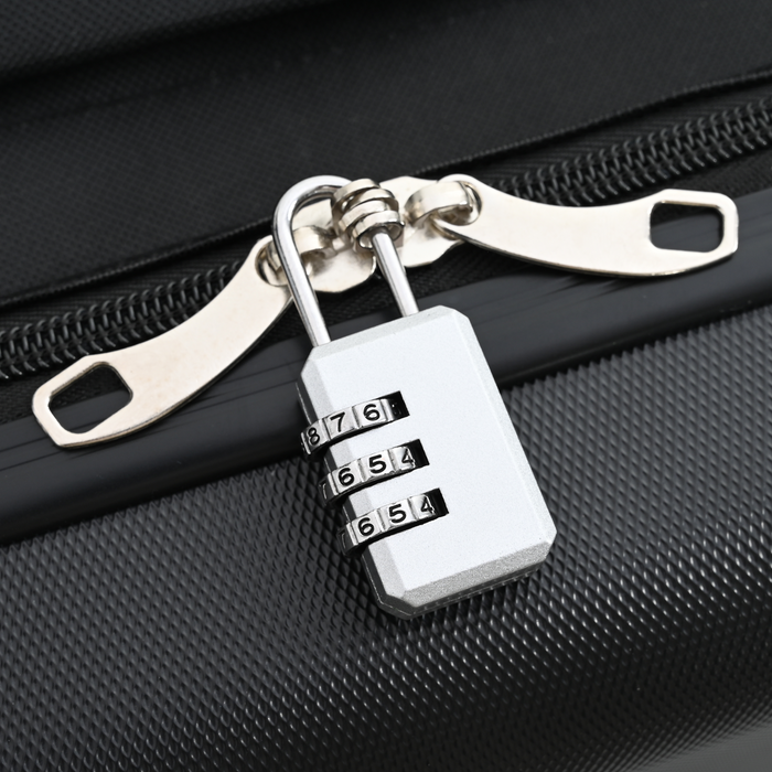 Valigia Pieghabile Hard Shell 28'' Nera 50x30x76 cm ABS