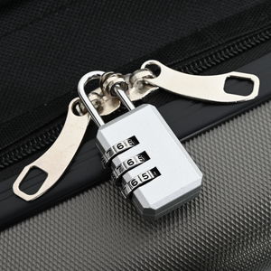 Valigia Pieghevole Guscio Rigido 20'' Grigio Scuro 34x23x55.5 cm ABS