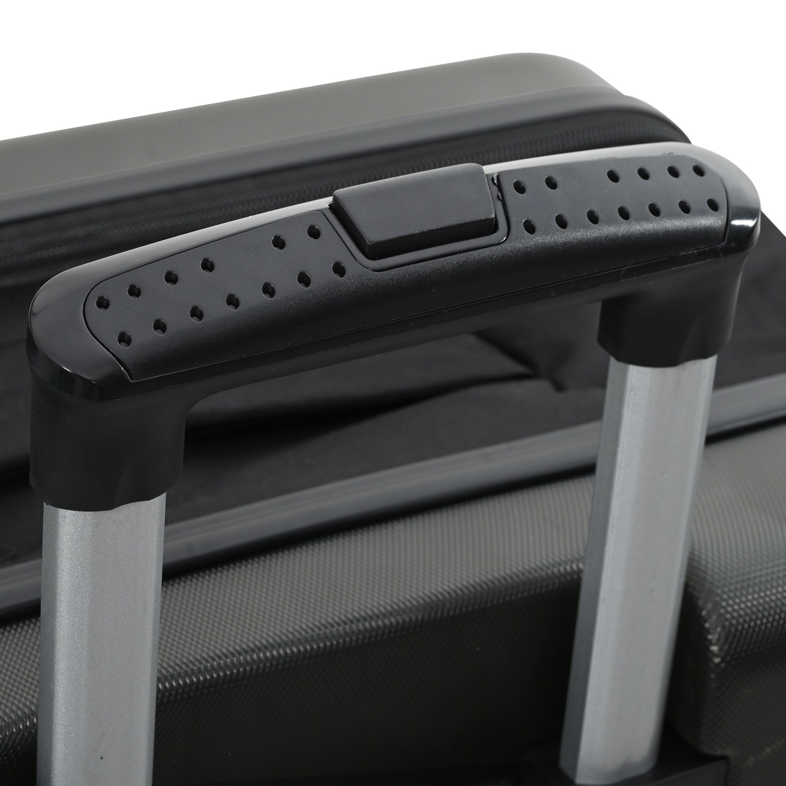 Valigia Pieghevole Scocca Rigida 24'' Grigio Scuro 43x27x66 cm ABS