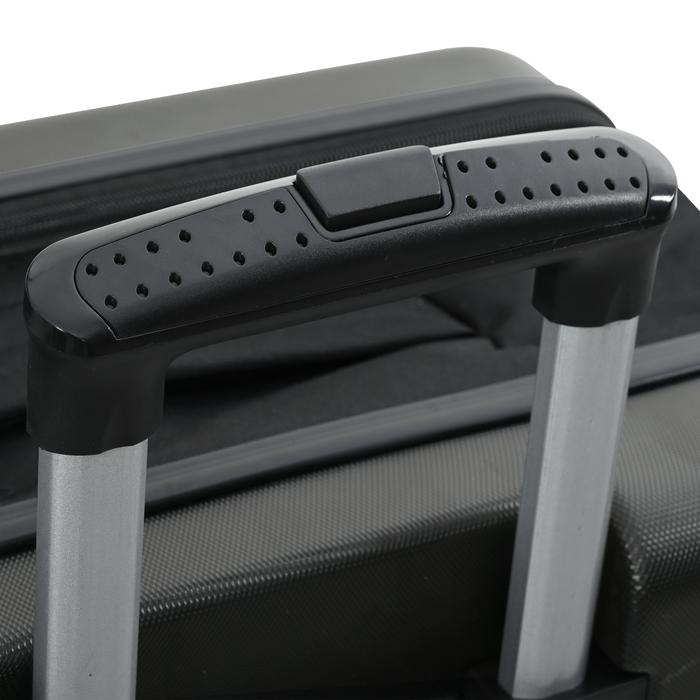 Valigia rigida 28'' Grigio scuro 50x30x76 cm ABS