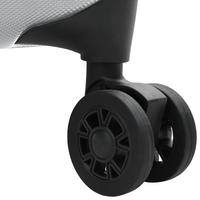 Valigia Pieghevole Rigida 20 pollici Argento 34 x 23 x 55.5 cm ABS