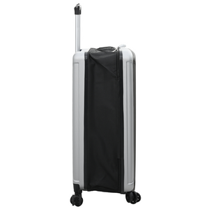 Valigia Pieghevole Rigida 28'' Argento 50x30x76 cm ABS