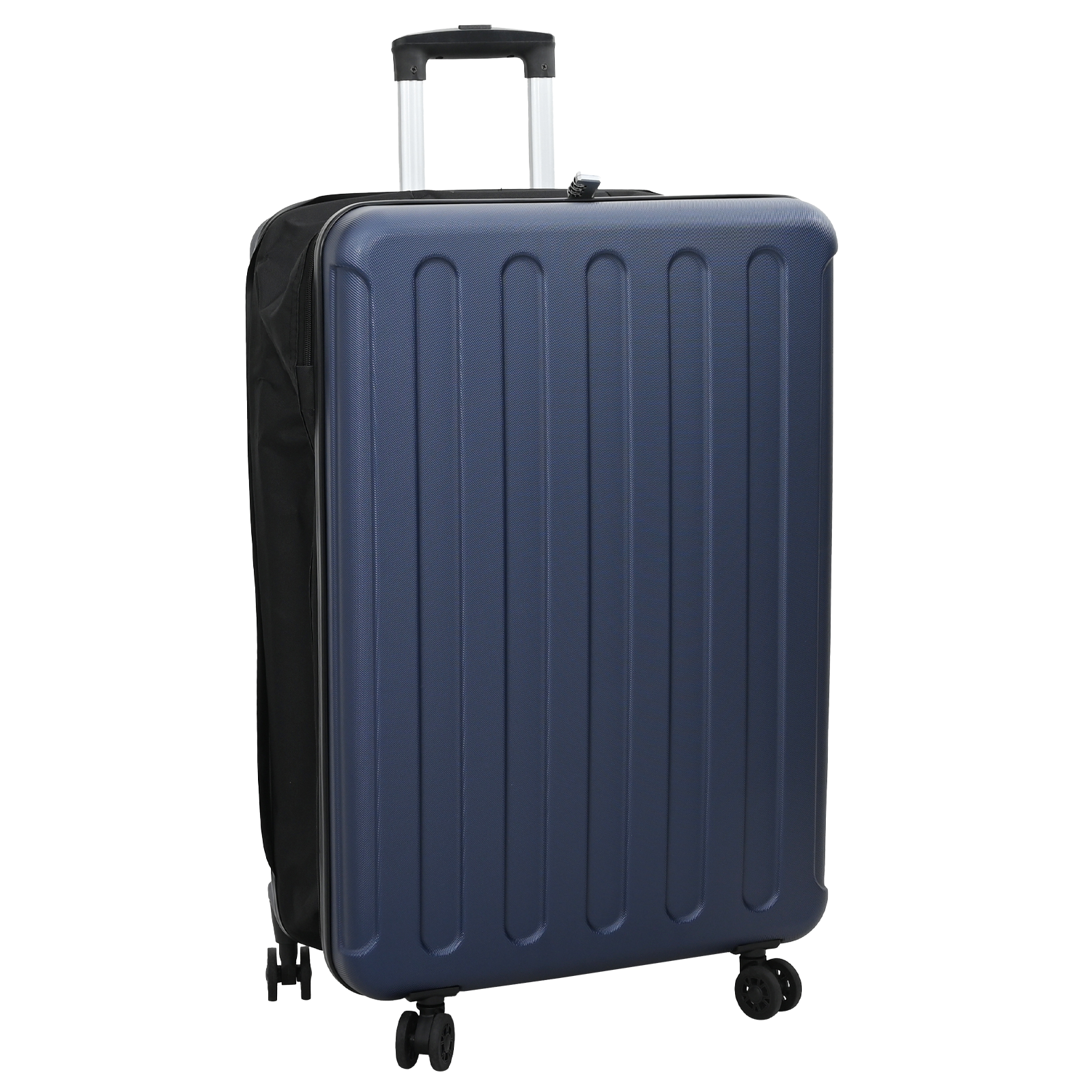 Valigia pieghevole rigida 28" Blu scuro 50x30x76 cm ABS