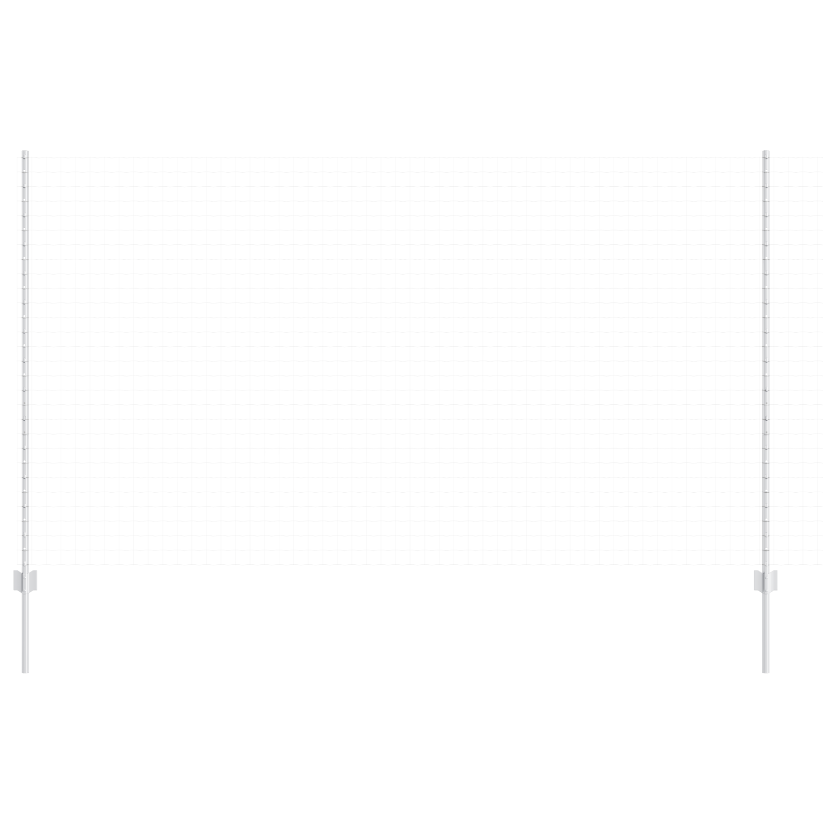 Palloni Recinzione 22 pcs U-Channel 150 cm Acciaio zincato