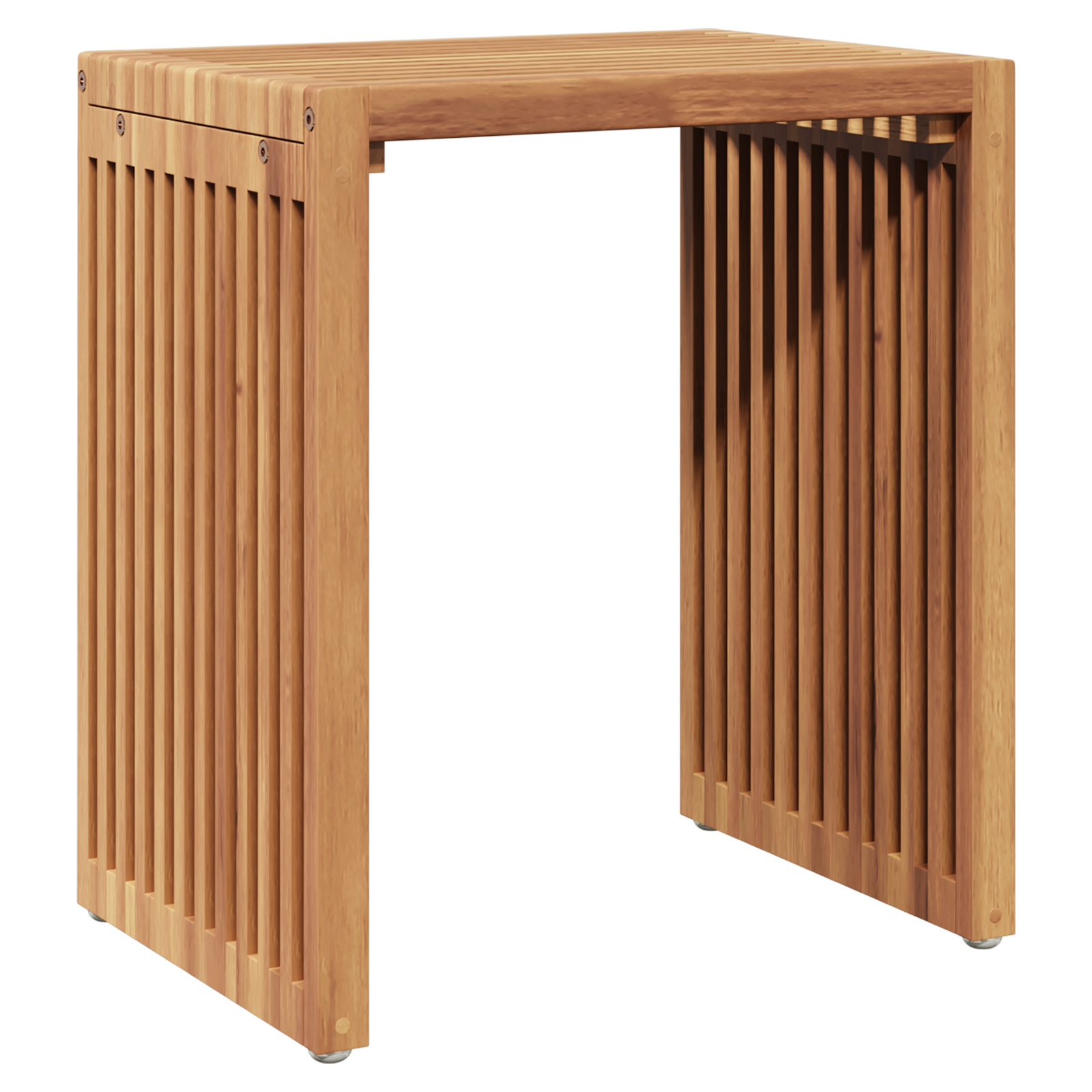 Set di Tavoli da Giardino 3 pz Legno Massello Teak