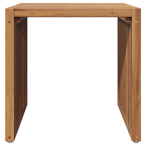 Tavolo Laterale da Giardino 45x42.5x45 cm Legno Massello di Teak