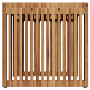 Tavolo Laterale da Giardino 45x42.5x45 cm Legno Massello di Teak