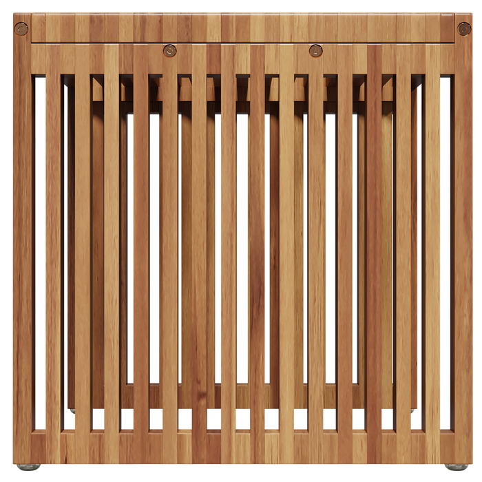 Tavolo Laterale da Giardino 45x42.5x45 cm Legno Massello di Teak