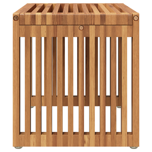 Tavolino da Giardino 50x32.5x35 cm Legno Massello di Teak