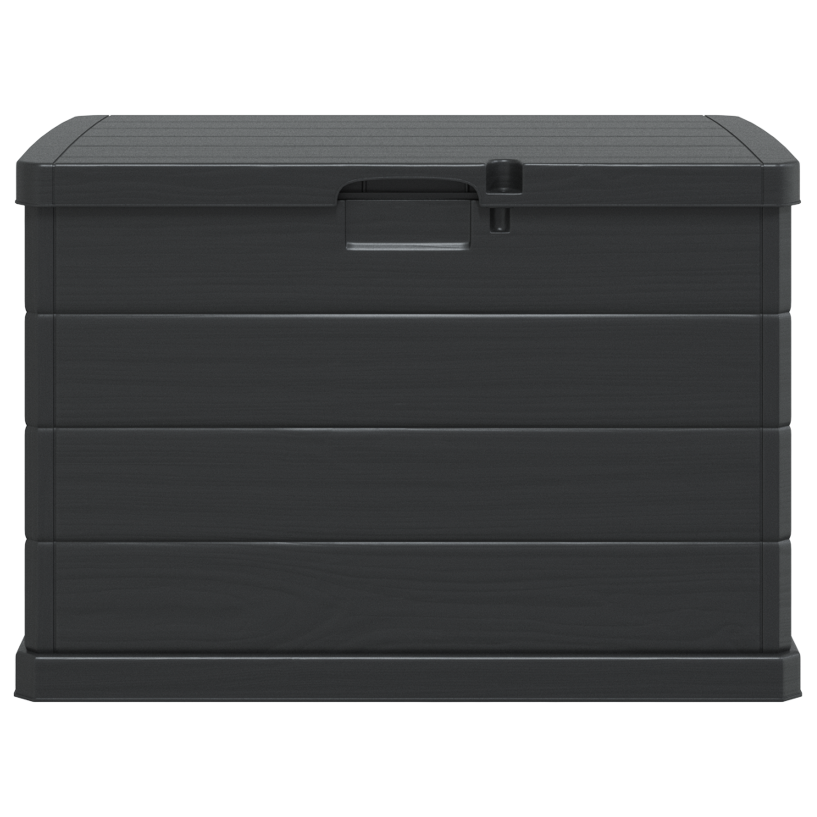 Baulo di Stoccaggio per Giardino - Antracite, 77.5 x 54.5 x 53 cm, Plastica, 170 L