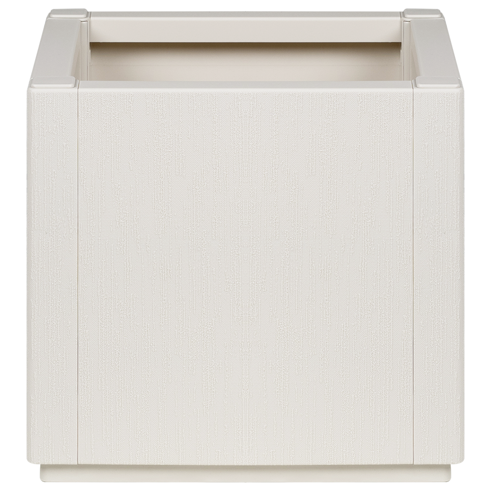 Fioriera da Giardino Bianca 36x36x35 cm in PP